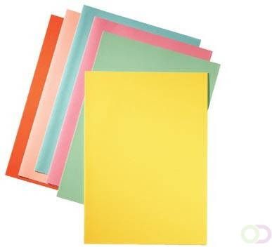 Esselte dossiermap geel papier van 80 g mÃÂ² pak van 250 stuks